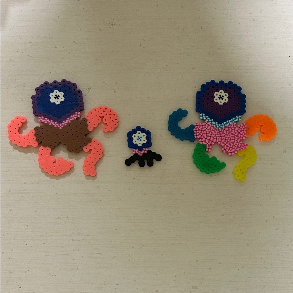Perler Bead Octopus Family Set